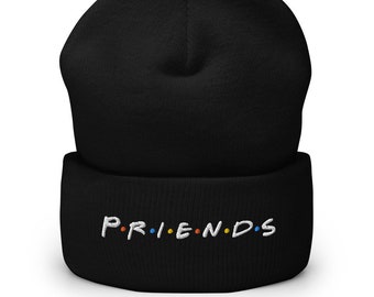 Filipino PRIENDS Cuffed Beanie - Filipino - Funny Filipino - Pinoy - Pinay - Phillippines - Filipino American - Friends Parody - Tagalog