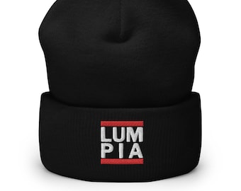 LUMPIA Cuffed Beanie - Funny Filipino - Pinoy - Pinay - Phillippines - Filipino American - Rap Parody - Tagalog - Christmas - Gift