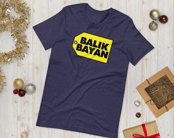 BalikBayan Premium T-Shirt Unisex/Men's - Funny Clothing - Pinoy - Pinay - Phillippines - Filipino American - Electronics Store Parody