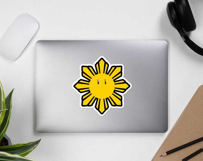Gamer Sun Sticker Bubble-Free - Funny Filipino - Pinoy - Pinay - Phillippines - Filipino American - Game Parody - Filipino Christmas Gift
