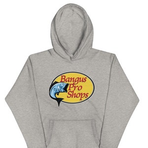 Filipino Hoodie Bangus Pro Shops Unisex - Funny Filipino Clothing - Filipino American Streetwear Clothes- Parody Shirt - Filipino Gift