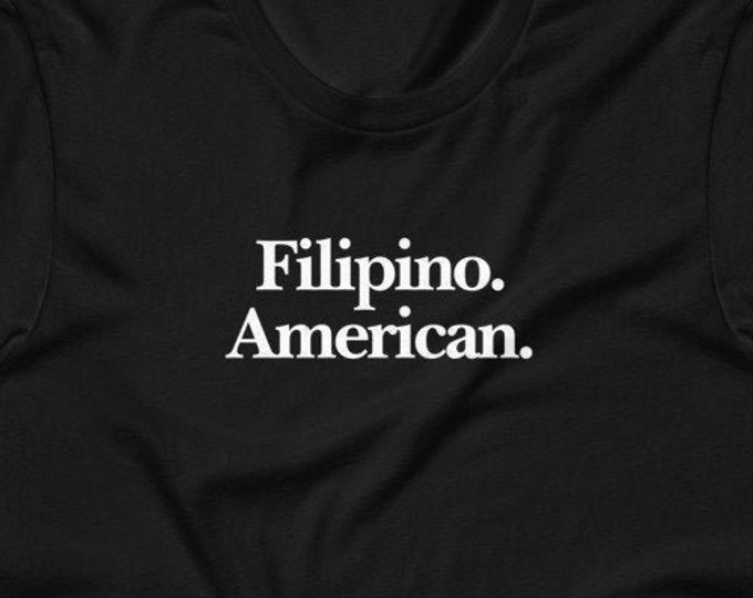 Filipino American Shirt Premium Unisex/Men's - Funny Filipino Clothing - Pinoy - Philippines - Asian Pacific American Month - Filipino Gift