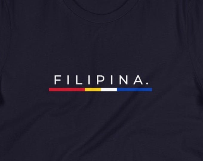 Filipina Shirt Simple Premium Women's Gift - Filipina Pride - Tita - Nanay - Ninang - Lola - Pinay - Philippines - Filipino American