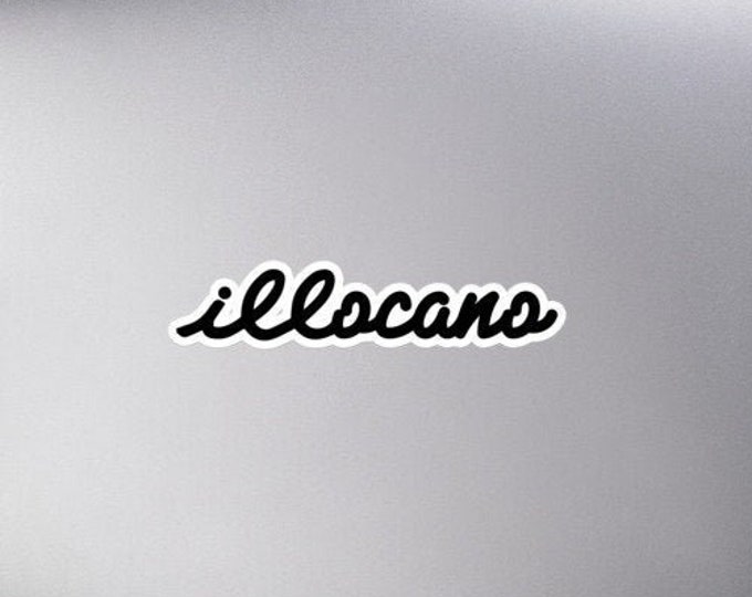 illocano Sticker Bubble-Free - Filipino - Funny Filipino - Pinoy - Pinay - Phillippines - Filipino American - Golfing Parody