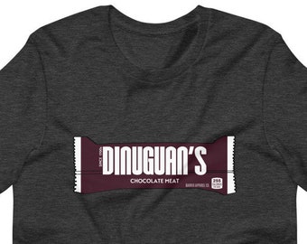 Filipino Shirt Dinuguan Premium Unisex/Men's - Funny Clothing - Pinoy - Pinay - Phillippines - Filipino Accent - Hershey's Parody