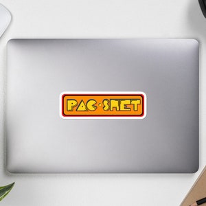 PacShet Aufkleber Bubble-Free - lustig - Pinoy - Pinay - Phillippines - Filipino American - Arcade Spiel Parodie - Filipino Weihnachtsgeschenk
