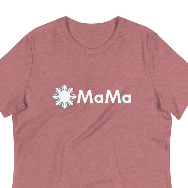 Filipino Shirt MaMa Women's TikTok Funny Premium for Filipino Gift - Filipino Clothing - Filipino American - Pinay - Lola Ninang