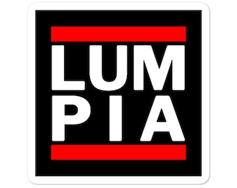 LUMPIA Sticker Bubble-Free - Funny Filipino - Pinoy - Pinay - Phillippines - Filipino American - Rap Parody - Filipino Christmas Gift