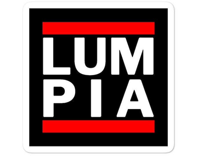 LUMPIA Sticker Bubble-Free - Funny Filipino - Pinoy - Pinay - Phillippines - Filipino American - Rap Parody - Filipino Christmas Gift