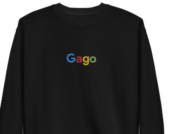 Filipino Sweatshirt Embroidered Gago Unisex Funny Filipino Clothing - Filipino American Streetwear - Search Engine Parody - Filipino Gift