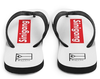 SINIGANG Tsinelas - Slippers Unisex - Filipino - Filipina - Funny Filipino - Pinoy - Pinay - Phillippines - Swimwear - Streetwear Parody