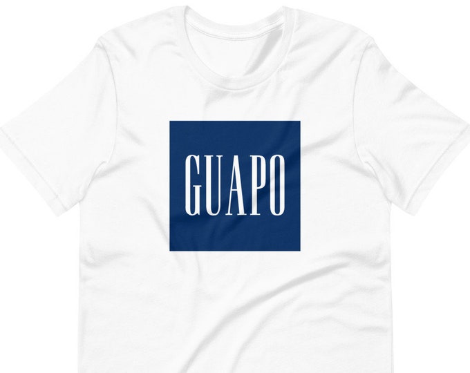 Filipino Shirt GUAPO Blue Square Premium Unisex/Men's - Funny Clothing - Pinoy - Pinay - Phillippines - Filipino American - Parody