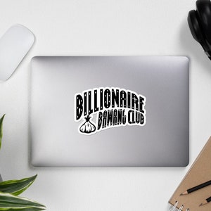 Billionaire Bawang Club Sticker Bubble Free - Divertente Filippino, Pinoy, Pinay, Filippine, Filippino Americano, Cibo, Parodia Streetwear