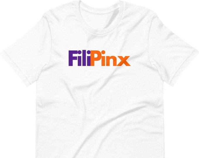 Filipino Shirt Filipinx Premium Unisex - Funny Clothing - Pinoy - Pinay - Phillippines - Filipino American - Postal Service Parody