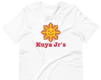 Filipino Shirt Kuya Jr's Classic Premium Unisex/Men - Funny Clothing - Pinoy - Pinay - Phillippines - Filipino American - Fast Food Parody