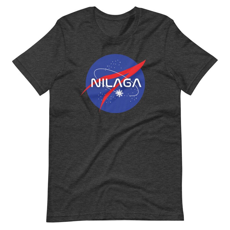 Filipino Shirt Nilaga Premium Unisex/Men's Funny Filipino Clothing Pinoy Pinay Phillippines Filipino American Space Parody Dark Grey Heather