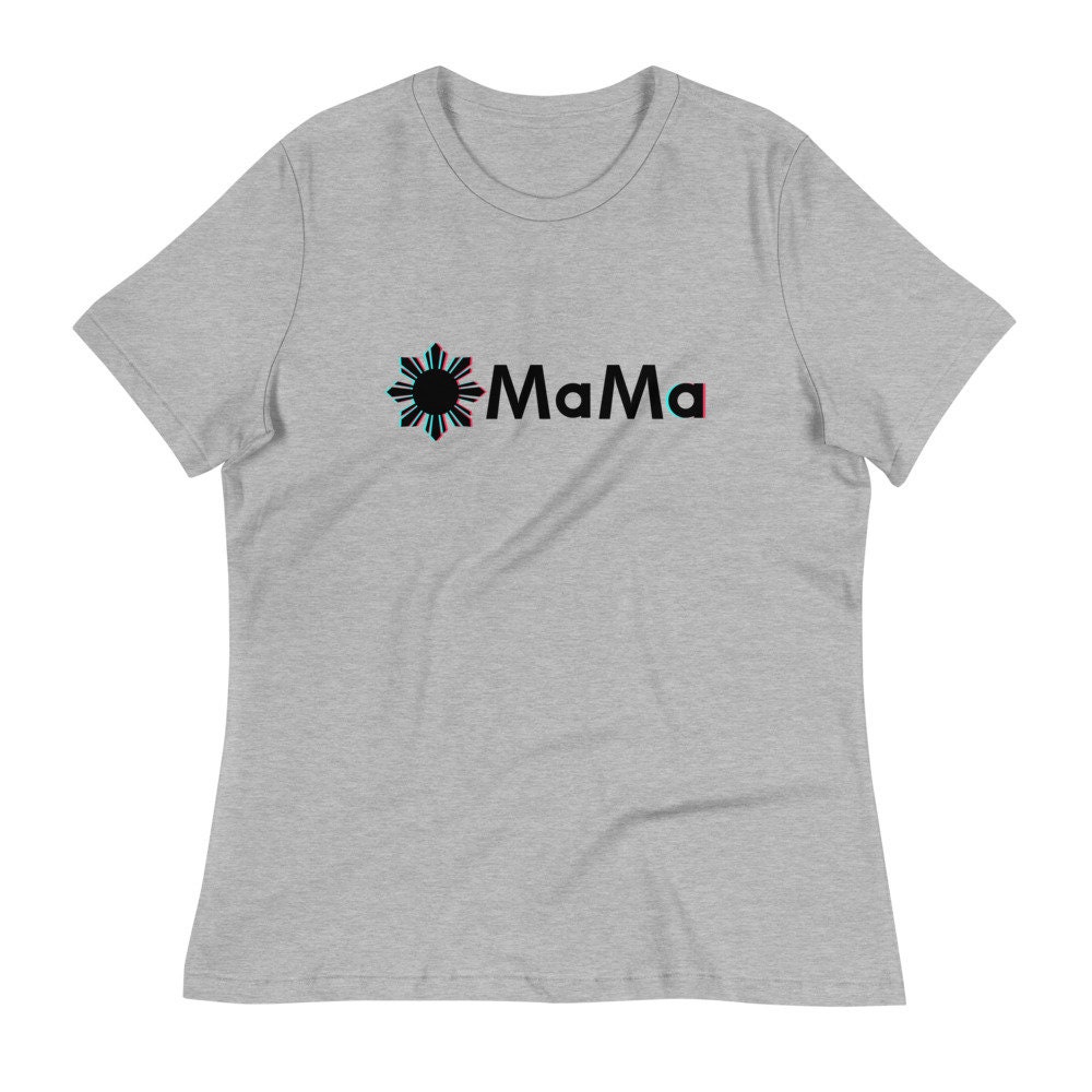 Filipino Shirt Mama Women's Tiktok Funny Premium for | Etsy