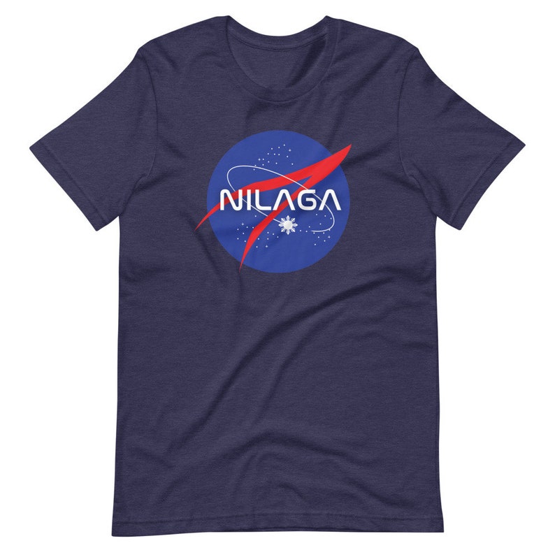 Filipino Shirt Nilaga Premium Unisex/Men's Funny Filipino Clothing Pinoy Pinay Phillippines Filipino American Space Parody Heather Midnight Nav