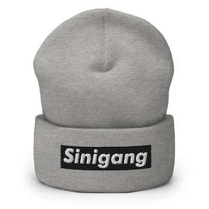 Filipino Sinigang Cuffed Beanie - Filipino - Funny Filipino - Pinoy - Pinay - Phillippines - Filipino American - Sinigang Parody - Tagalog
