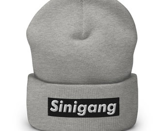 Sinigang Filipino Cuffed Beanie - Filipino - Funny Filipino - Pinoy - Pinay - Phillippines - Filipino American - Sinigang Parody - Tagalog
