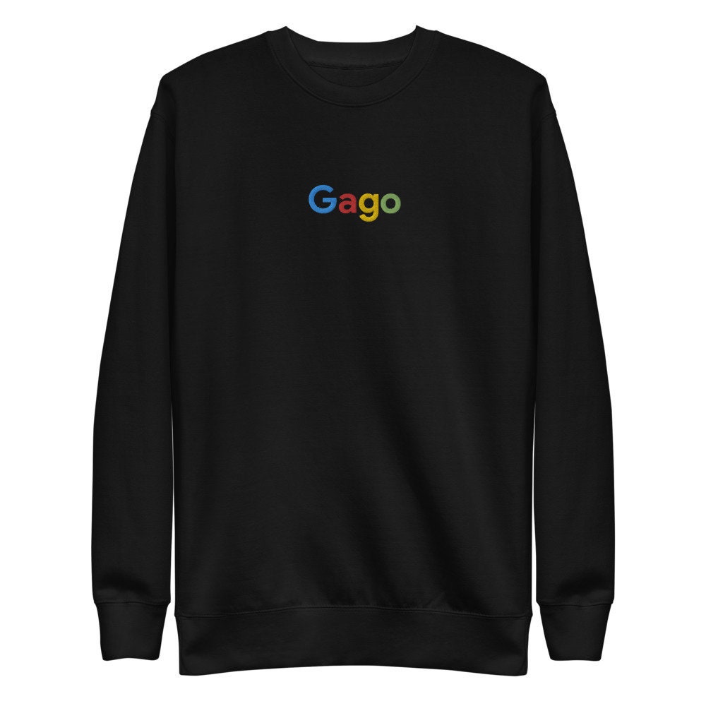 Filipino Sweatshirt Embroidered Gago Unisex Funny Filipino Clothing - Filipino American Streetwear - Search Engine Parody - Filipino Gift Filipino Sweatshirt Embroidered Gago Unisex Funny Filipino Clothing - Filipino American Streetwear - Search Engine Parody - Filipino Gift