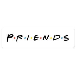 PRIENDS WHITE Sticker Bubble Free - Engraçado Filipino, Pinoy, Pinay, Filipinas, Filipino Americano, Sobremesa Filipina, Paródia de Amigos