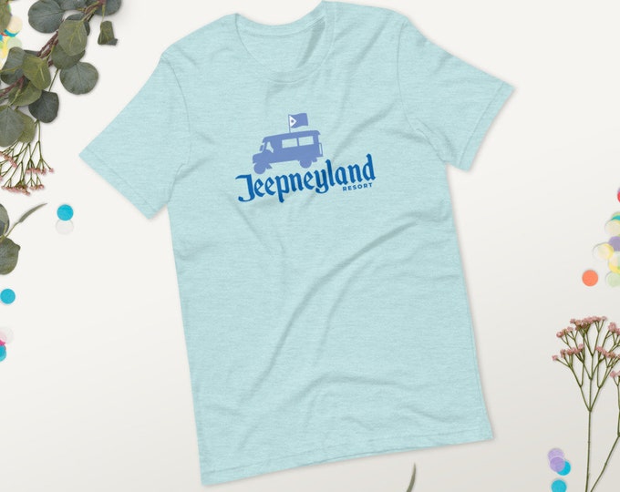Jeepneyland Disney Filipino Shirt Premium Unisex/Men's - Funny Clothing - Pinoy - Pinay - Phillippines - Filipino Accent - Disneyland Parody
