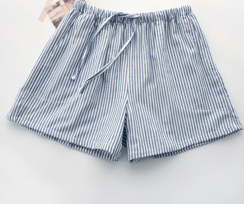 Comfy Japanese Pajama Shortsbeach Shorts Pull on Shorts With - Etsy