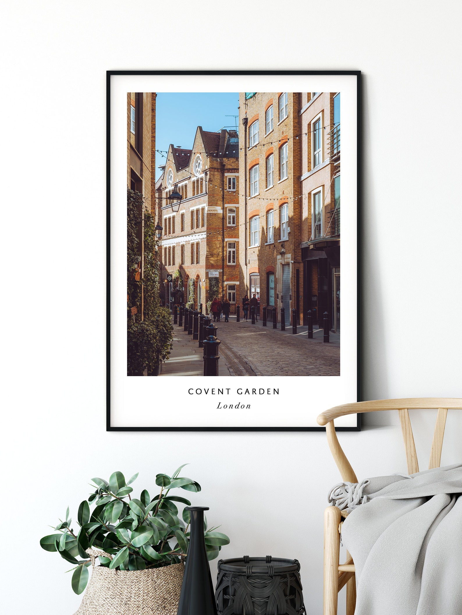 London Covent Garden Print Covent Garden Wall Art London Wall Art