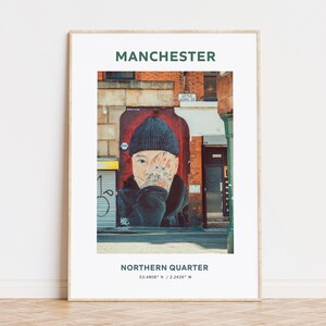 Manchester Northern Quarter Wydruk | Plakat | Sztuka ścienna