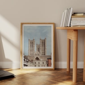 Lincoln Cathedral Print | Lincoln Poster | Lincoln Wall Art | Lincoln Photography