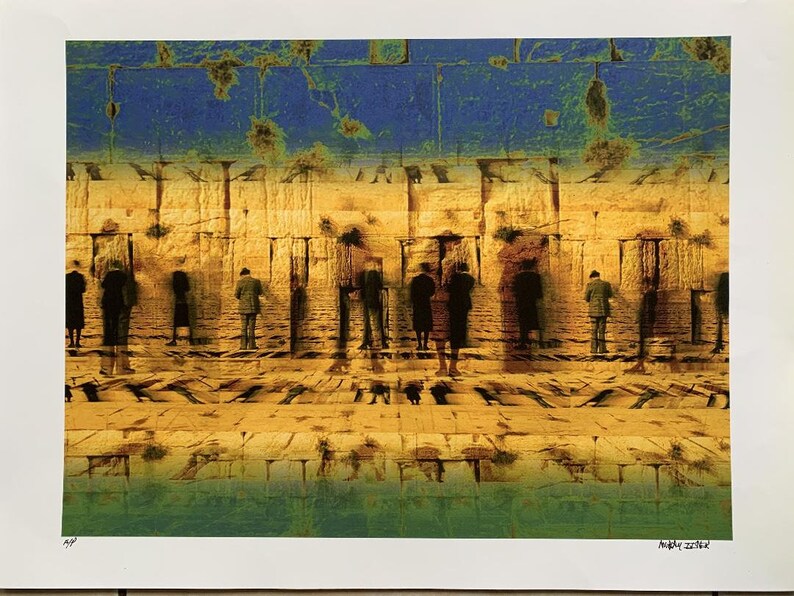 The Wall Giclee Print on Acidfree Paper, Limited Edition by Murray A