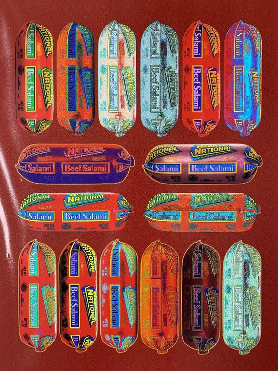 Hebrew National Salami Jewish Kitchen Pop Art Giclee Print Etsy