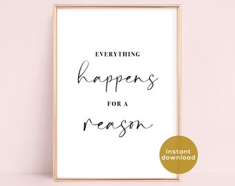 Everything Happens - Etsy