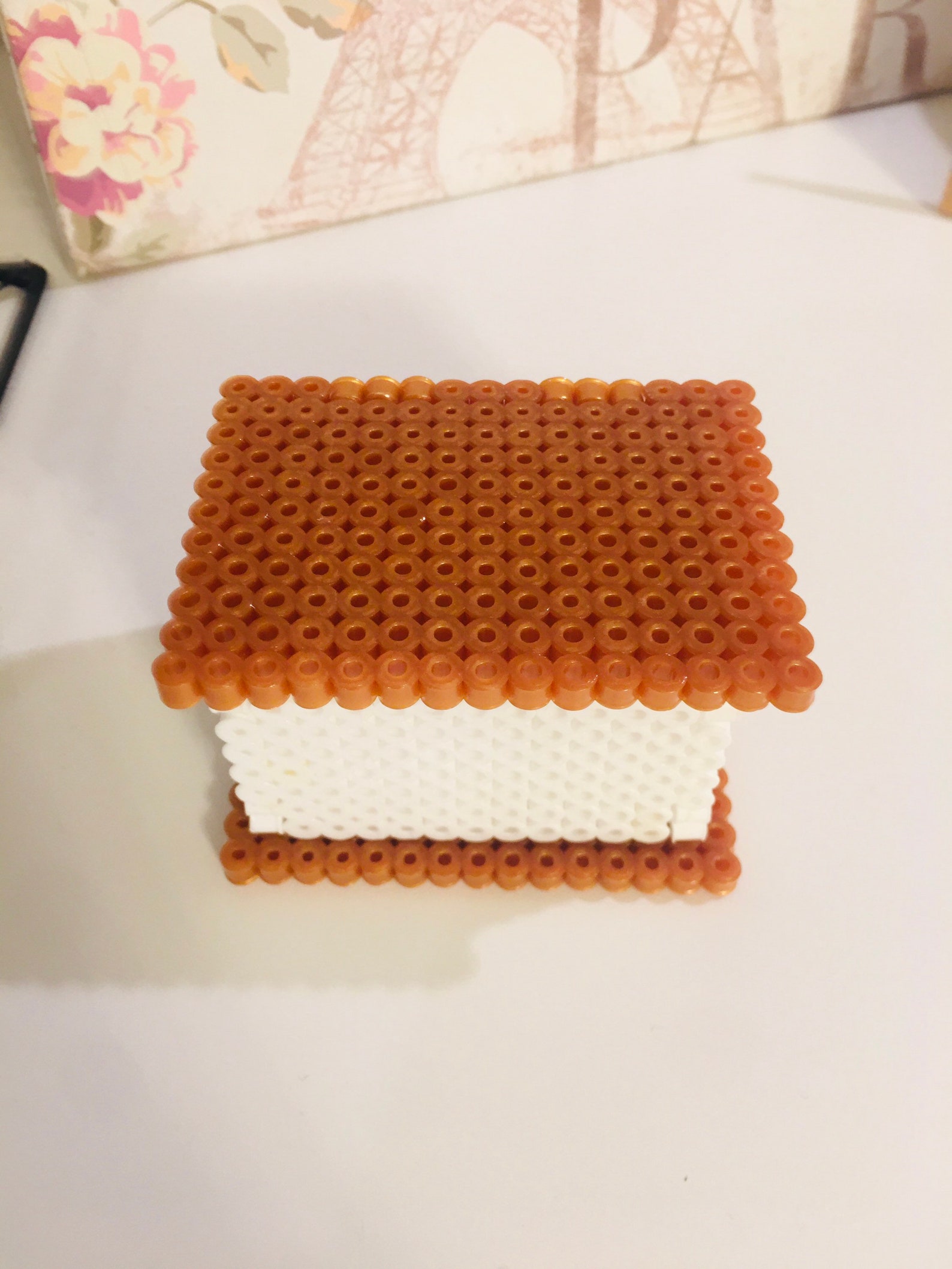 3d perler jewelry box/mini perler bead box/ mini jewelry Etsy