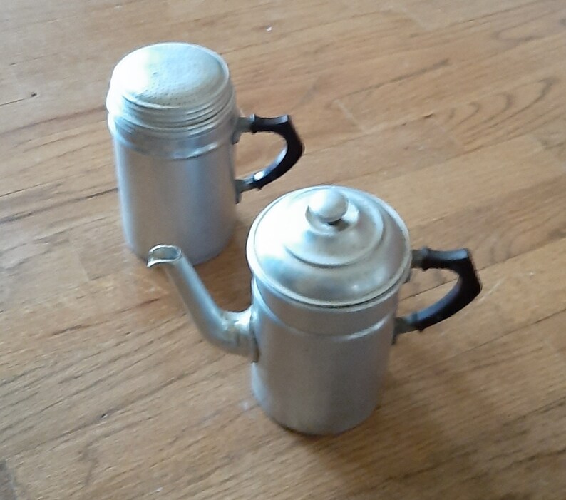 Vintage Aluminum Coffee Percolator Made in Italy Etsy
