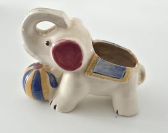 Vintage Elephant Planter
