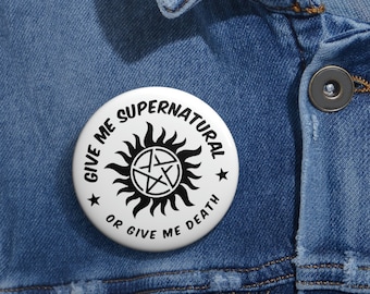 Supernatural ou Death Pin, bouton Fandom