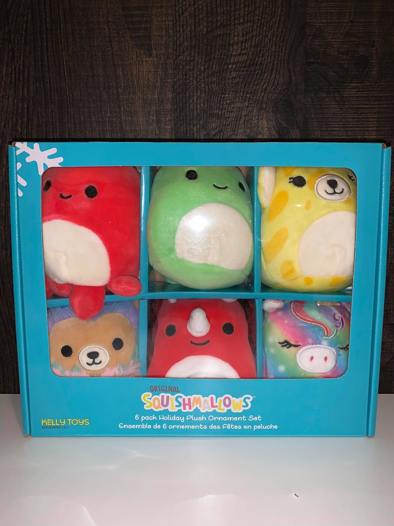 Squishmallow Ornament Box 6 Pack Etsy