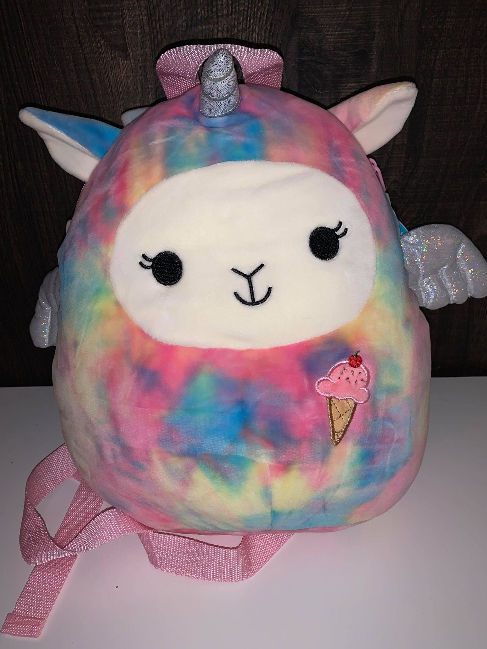 Brand New Squishmallow Backpack 12 LucyMae the Rainbow Etsy