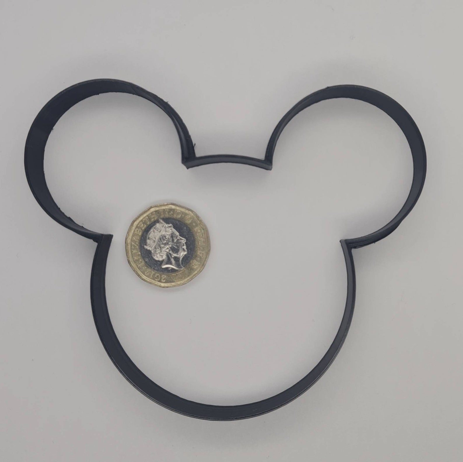Mickey Mouse Cookie Cutter Set Disney Logo Fondant Polymer Etsy
