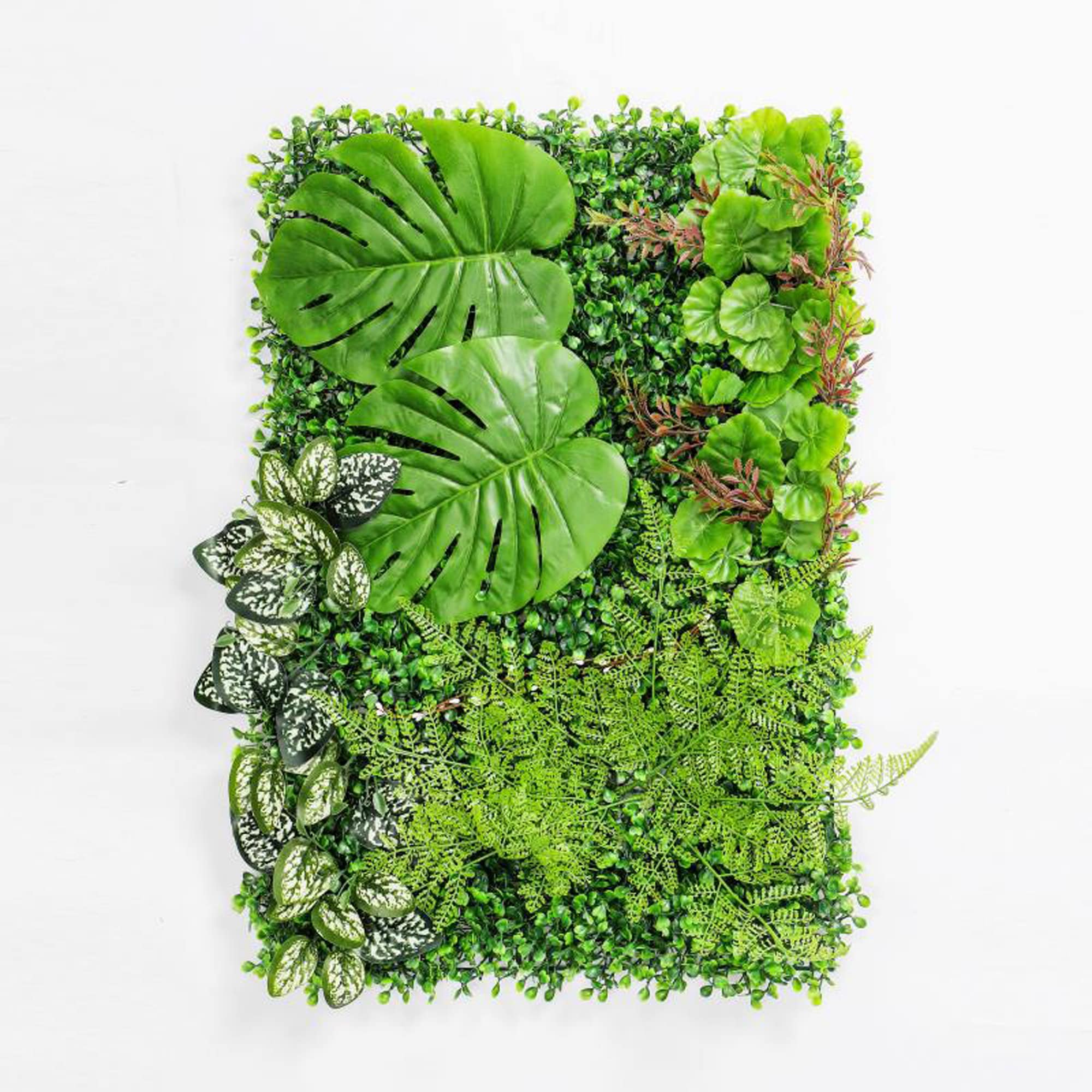 3D Artificial Rainforest Tropical Green Wall Decor Home Etsy