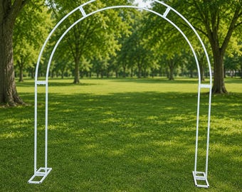 8x8 ft [U-Shape Flower Arch Stand] - Wedding Photo Booth Frame