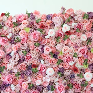 Big Sale 30% Off!!! 3D Flower Wall On Cloth Fabric Wedding Party Photo Backdrop Bridal Shower Top Quality Easy Assemble N8828