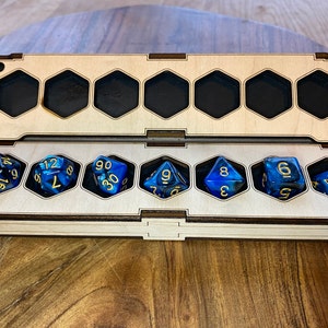 DnD Dice Box - Dungeons and Dragons - DnD - Table Top - Pathfinder - Dice Vault - D&D - Dice Box - Gift For Him - Gift for Her