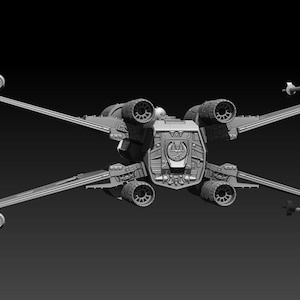 X-WING studio scale model RED 5 image 8