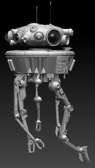 Mini Probe Droid PROBE DROID Full Size and 1/6 Scale - Etsy