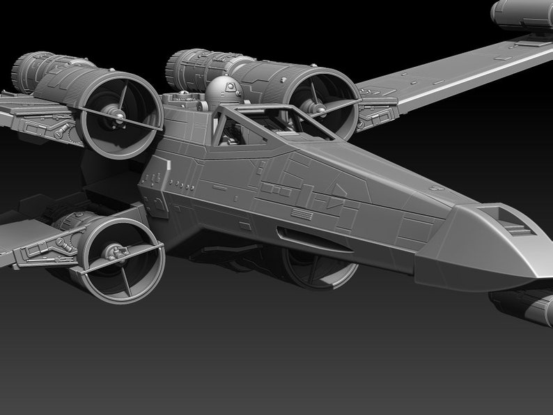 X-WING studio scale model RED 5 image 3