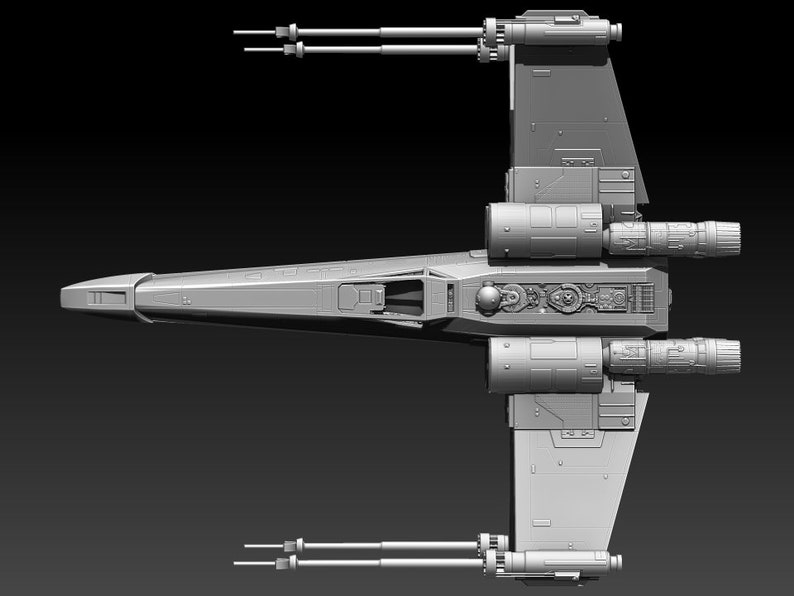 X-WING studio scale model RED 5 image 4