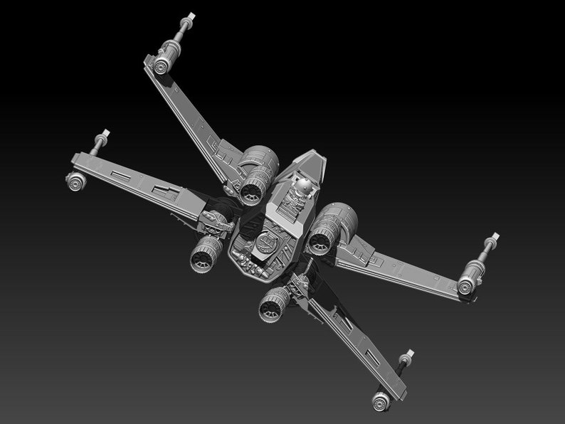 X-WING studio scale model RED 5 image 10
